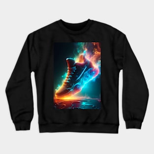 Neon shoe Crewneck Sweatshirt